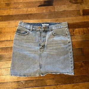 Billabong Light Blue Denim Mini Skirt